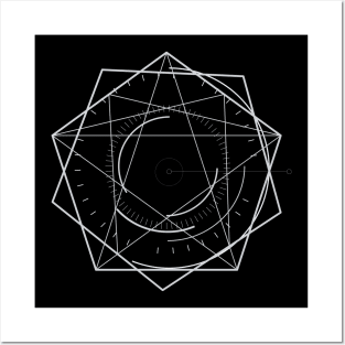 Geometric Linear Art Posters and Art